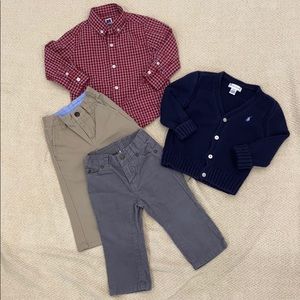 Janie and Jack & Ralph Lauren outfits